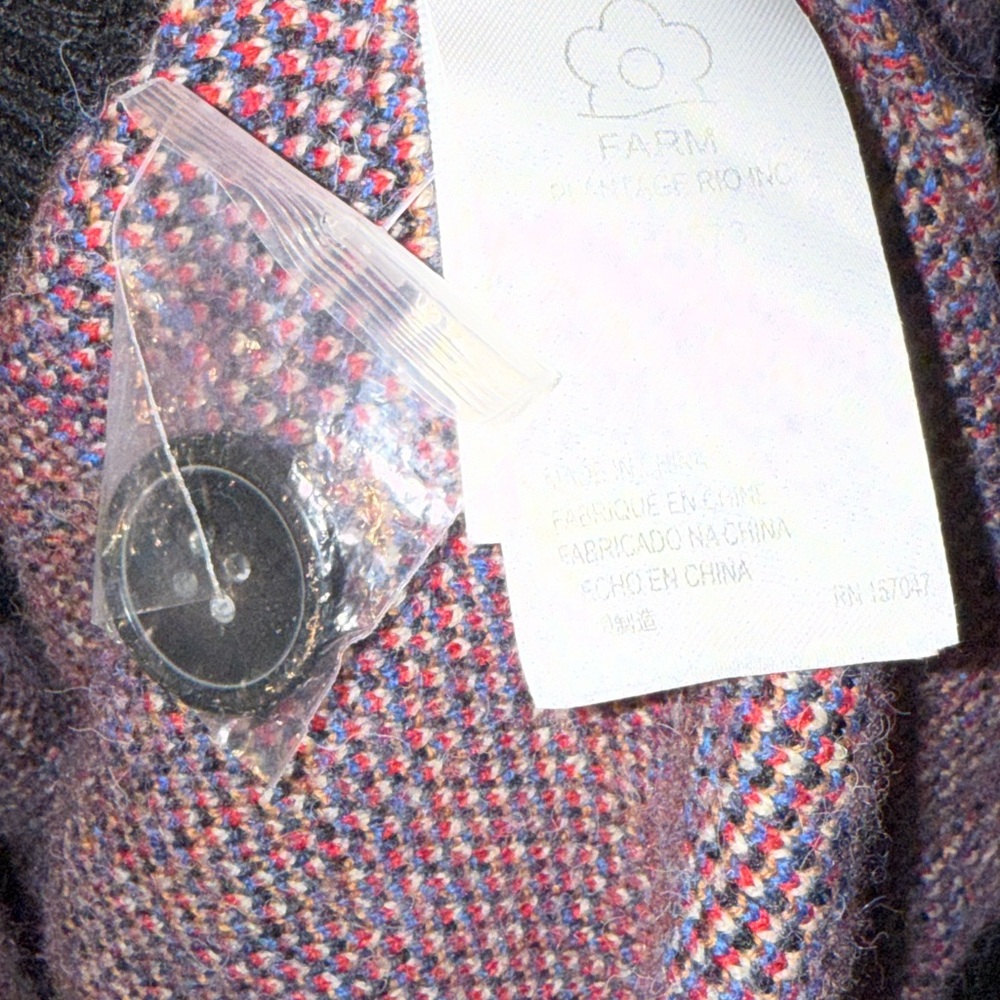 Farm Rio Multicolor Patterned Cardigan - Picture 14 of 14